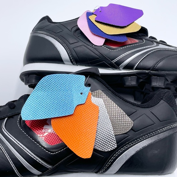 Starter Men's Athletics Baseball Cleat Size 12 Black/White NEW NWT Color Inserts - Picture 11 of 12